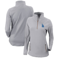 Los Angeles Dodgers Columbia Women's Omni-Wick Outward Nine Quarter-Zip Pullover Top - MLB Pullover