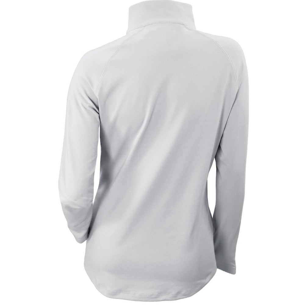 New York Yankees Columbia Women's Omni-Wick Outward Nine Quarter-Zip Pullover Top - MLB Pullover