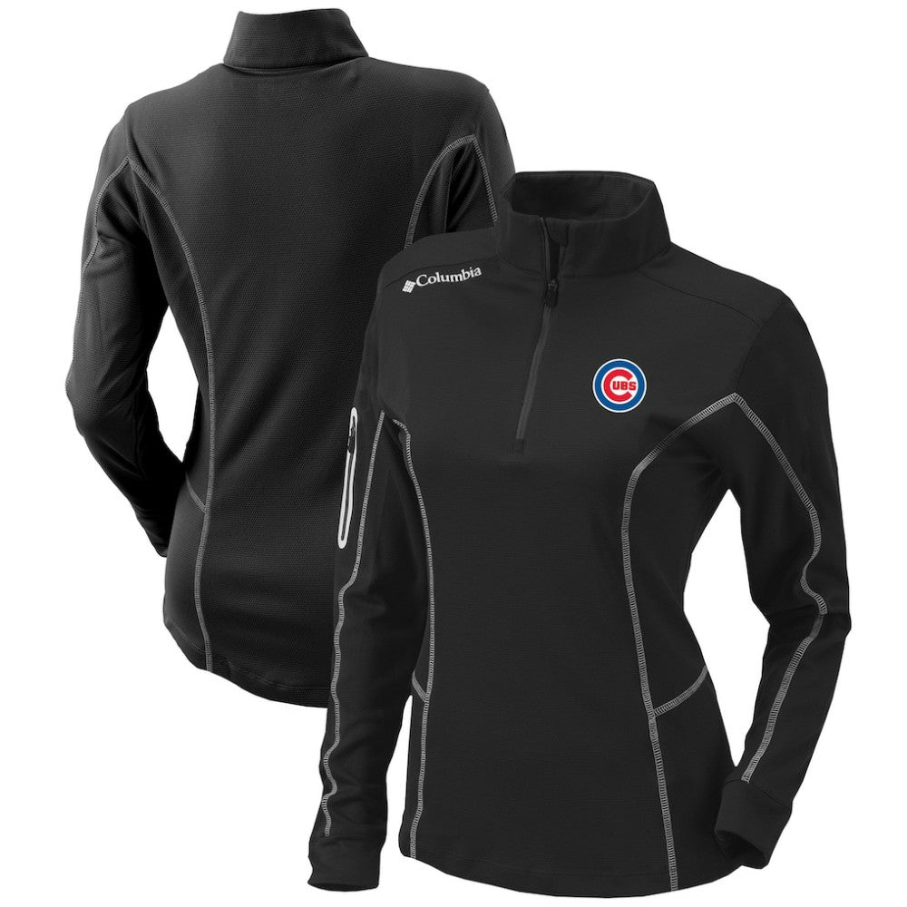 Chicago Cubs Columbia Women's Omni-Wick Shotgun Quarter-Zip Pullover Top - MLB Pullover