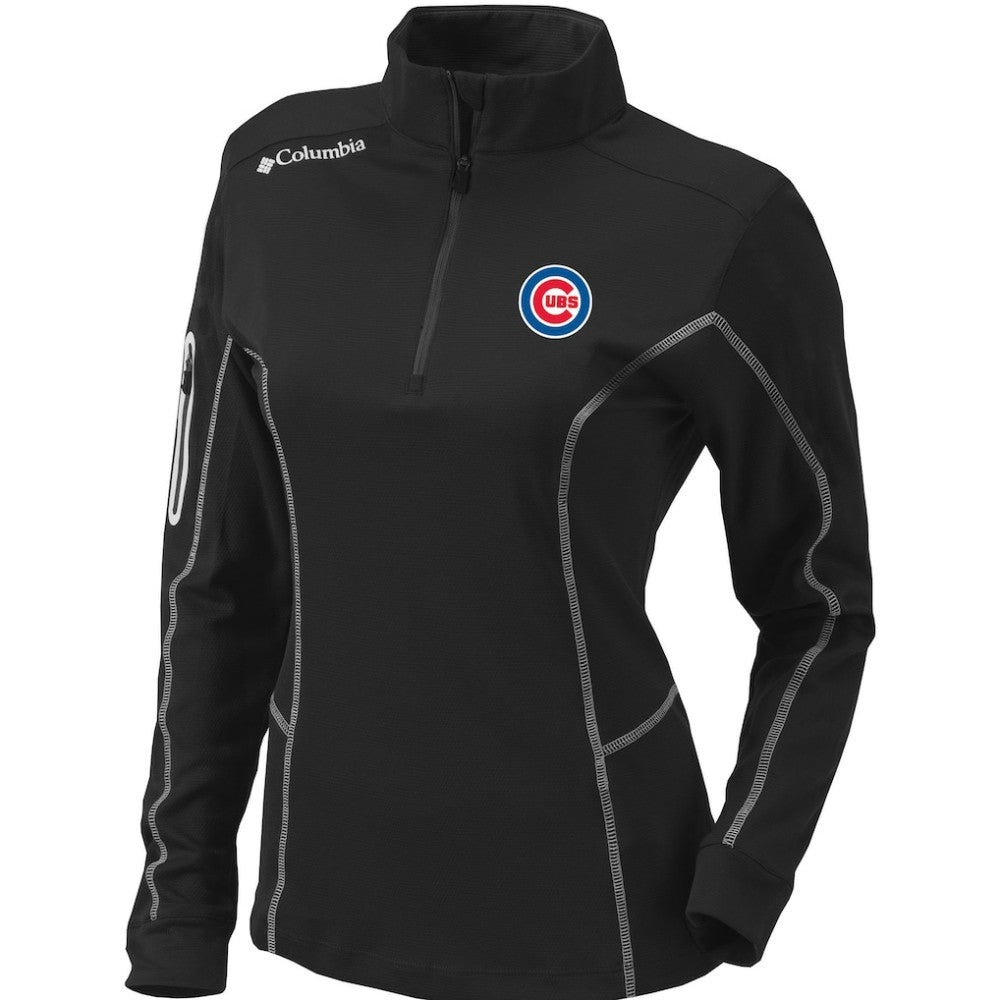 Chicago Cubs Columbia Women's Omni-Wick Shotgun Quarter-Zip Pullover Top - MLB Pullover