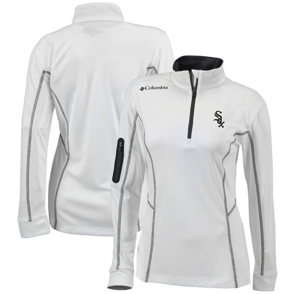 Chicago White Sox Columbia Women's Omni-Wick Shotgun Quarter-Zip Pullover Top - MLB Pullover