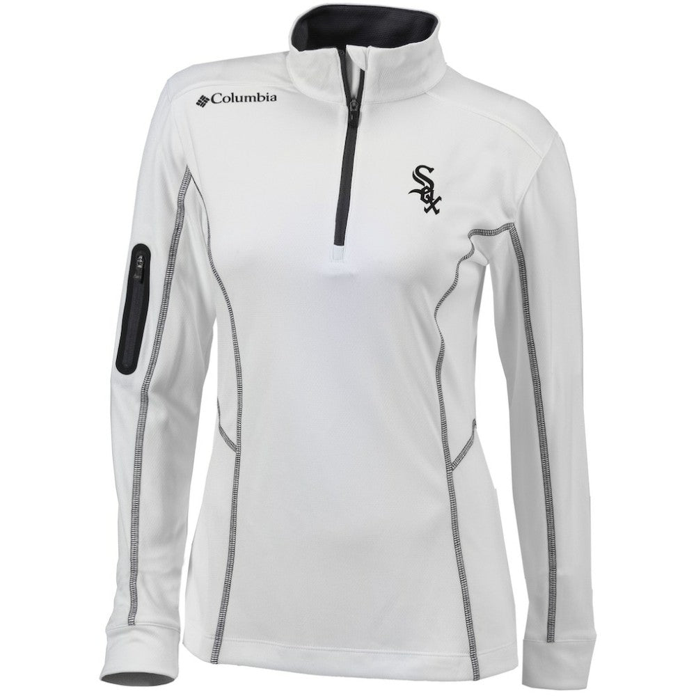 Chicago White Sox Columbia Women's Omni-Wick Shotgun Quarter-Zip Pullover Top - MLB Pullover