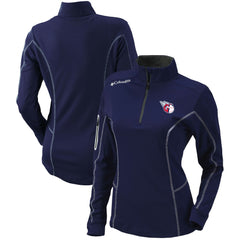 Cleveland Guardians Columbia Women's Omni-Wick Shotgun Quarter-Zip Pullover Top - MLB Pullover
