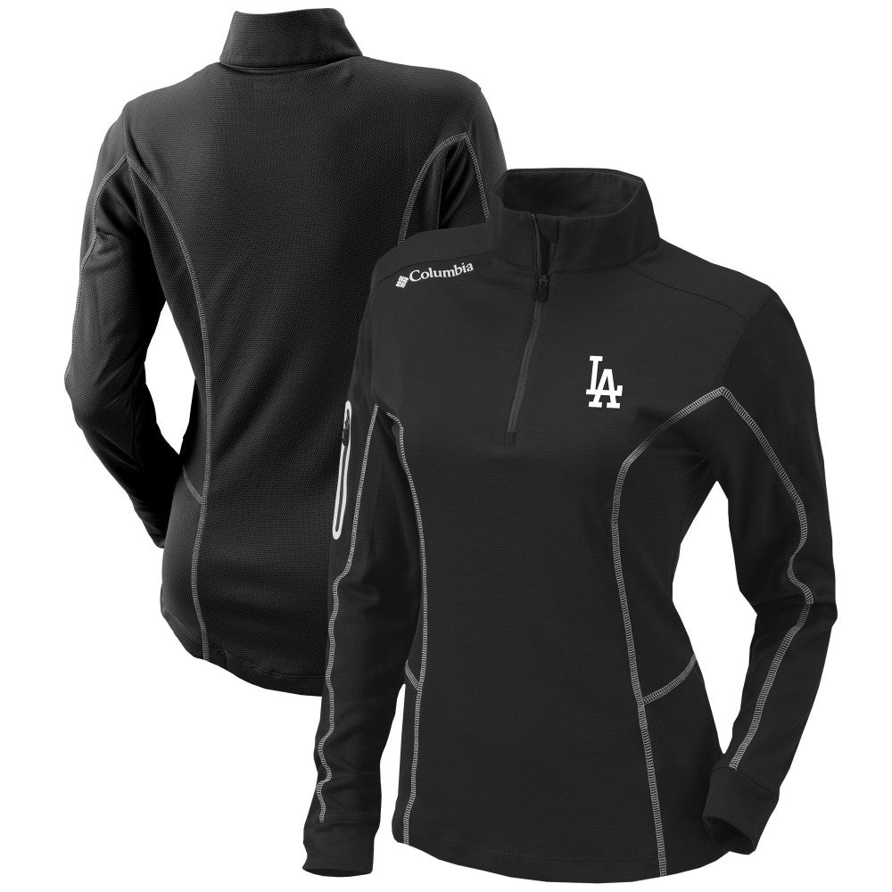 Los Angeles Dodgers Columbia Women's Omni-Wick Shotgun Quarter-Zip Pullover Top - MLB Pullover