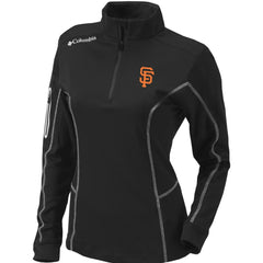 San Francisco Giants Columbia Women's Omni-Wick Shotgun Quarter-Zip Pullover Top - MLB Pullover