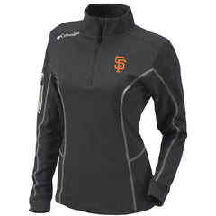 San Francisco Giants Columbia Women's Omni-Wick Shotgun Quarter-Zip Pullover Top - MLB Pullover