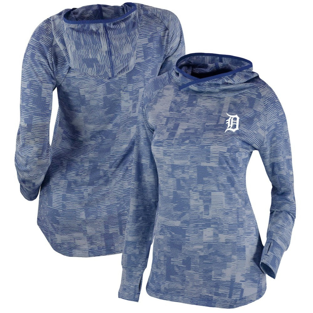Detroit Tigers Columbia Women's Omni-Wick Sunday Ball Pullover Hoodie - MLB Hoodies