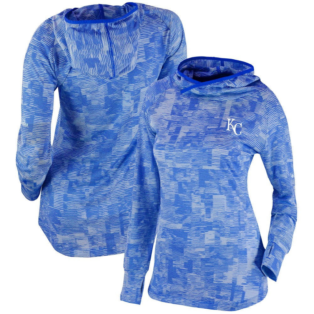 Kansas City Royals Columbia Women's Omni-Wick Sunday Ball Pullover Hoodie - MLB Hoodies