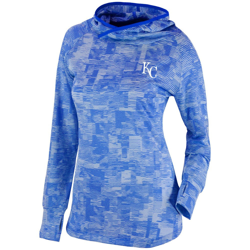 Kansas City Royals Columbia Women's Omni-Wick Sunday Ball Pullover Hoodie - MLB Hoodies