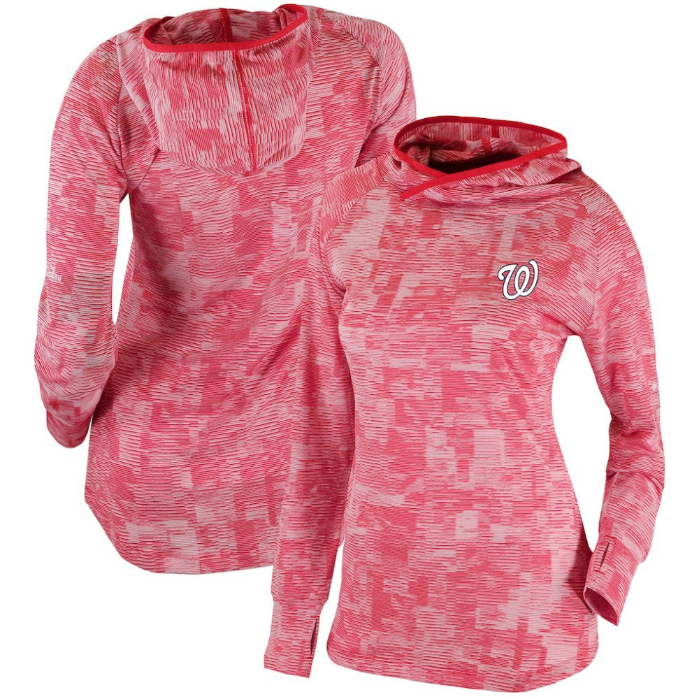 Washington Nationals Columbia Women's Omni-Wick Sunday Ball Pullover Hoodie - MLB Hoodies