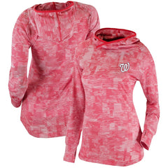 Washington Nationals Columbia Women's Omni-Wick Sunday Ball Pullover Hoodie - MLB Hoodies