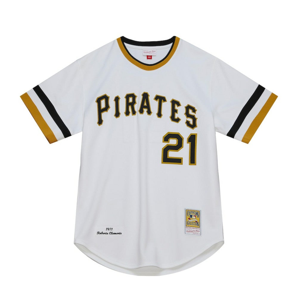 Roberto Clemente Pittsburgh Pirates Mitchell & Ness Cooperstown Collection Authentic Jersey - MLB Jerseys