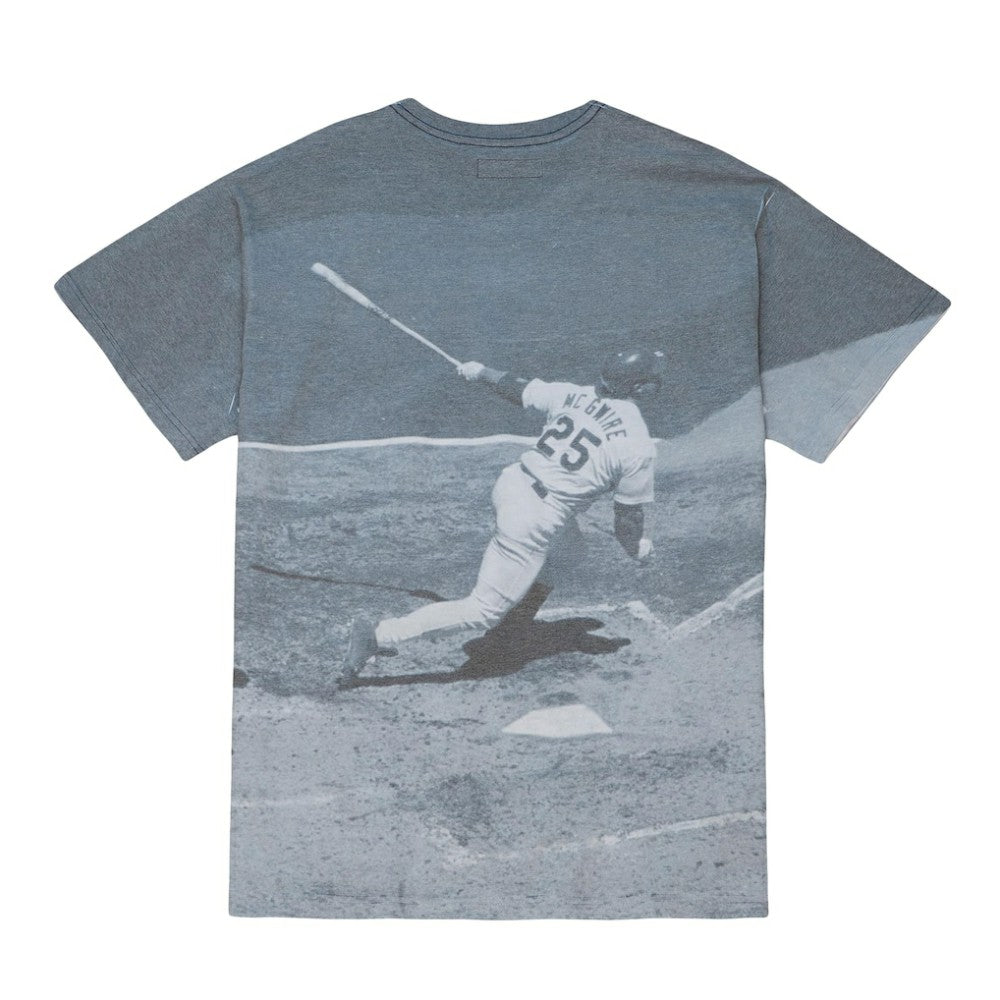 Mark McGwire St. Louis Cardinals Mitchell & Ness Cooperstown Collection Highlight Sublimated Player Graphic T-Shirt - MLB T-shirts