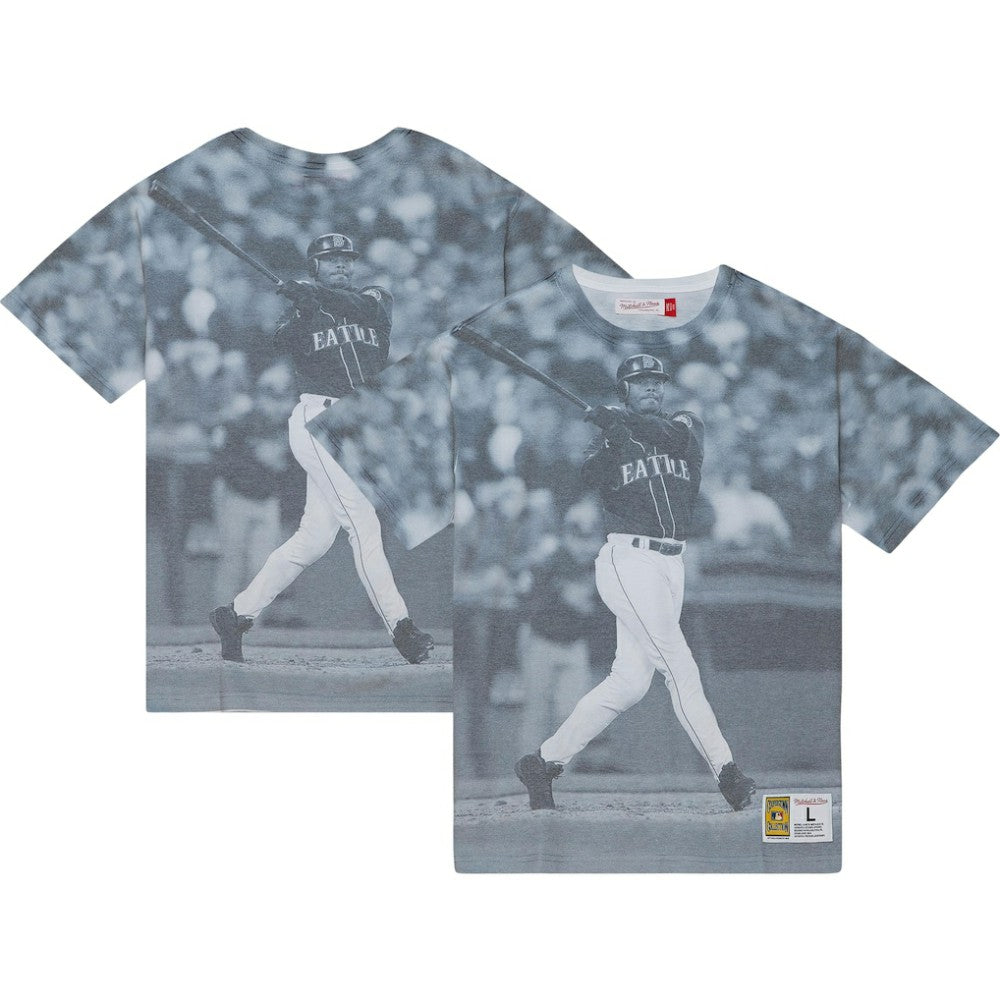Ken Griffey Jr. Seattle Mariners Mitchell & Ness Cooperstown Collection Highlight Sublimated Player Graphic T-Shirt - MLB T-shirts