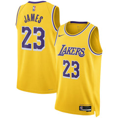 Gold LeBron James Los Angeles Lakers Unisex Swingman Jersey | NBA