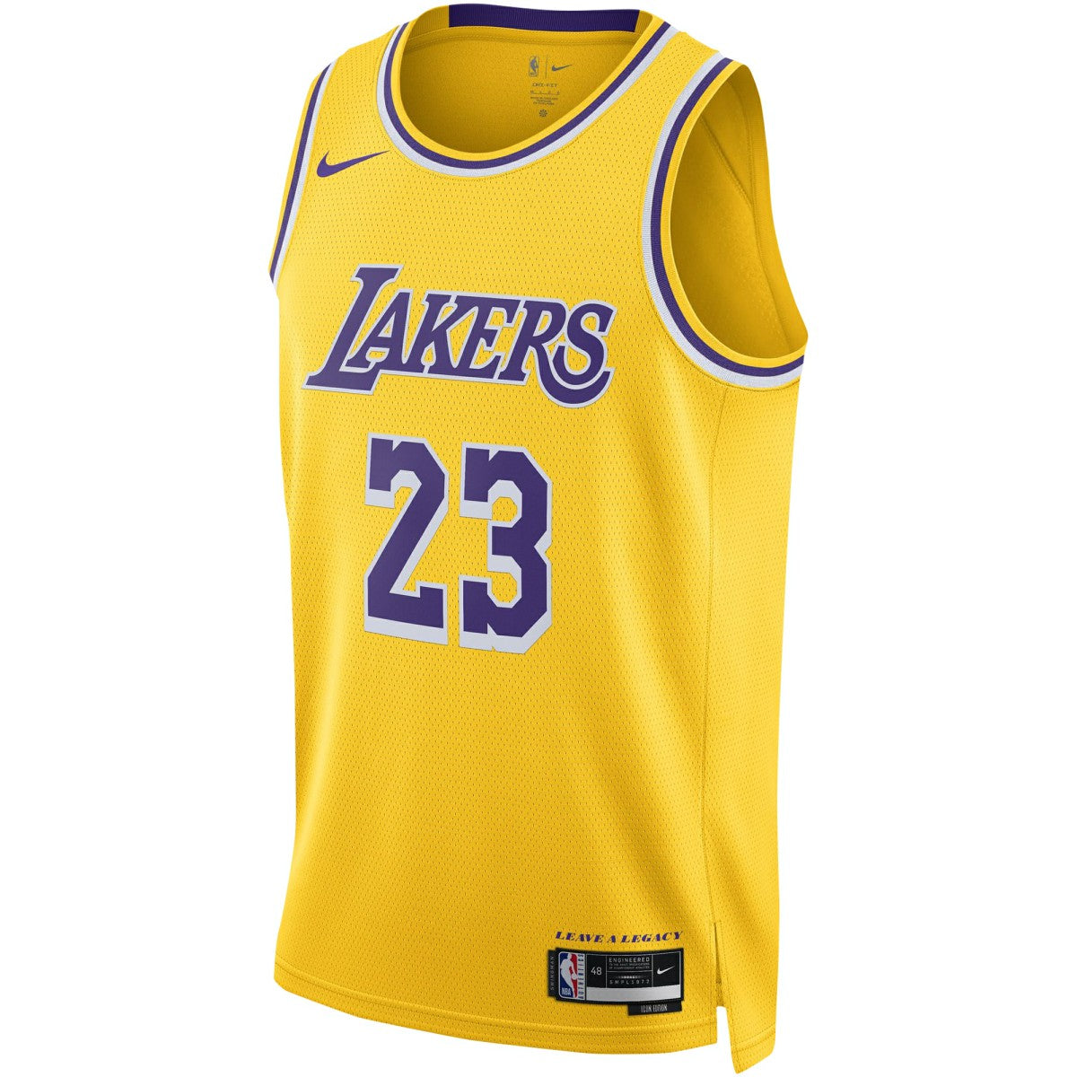 Gold LeBron James Los Angeles Lakers Unisex Swingman Jersey | NBA