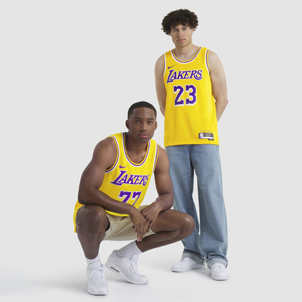 Gold LeBron James Los Angeles Lakers Unisex Swingman Jersey | NBA