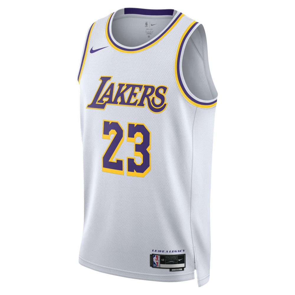 White LeBron James Los Angeles Lakers Unisex Swingman Jersey | NBA