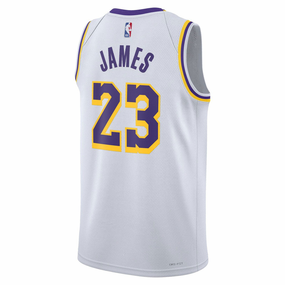 White LeBron James Los Angeles Lakers Unisex Swingman Jersey | NBA