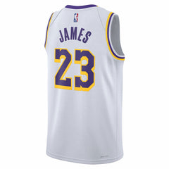 White LeBron James Los Angeles Lakers Unisex Swingman Jersey | NBA