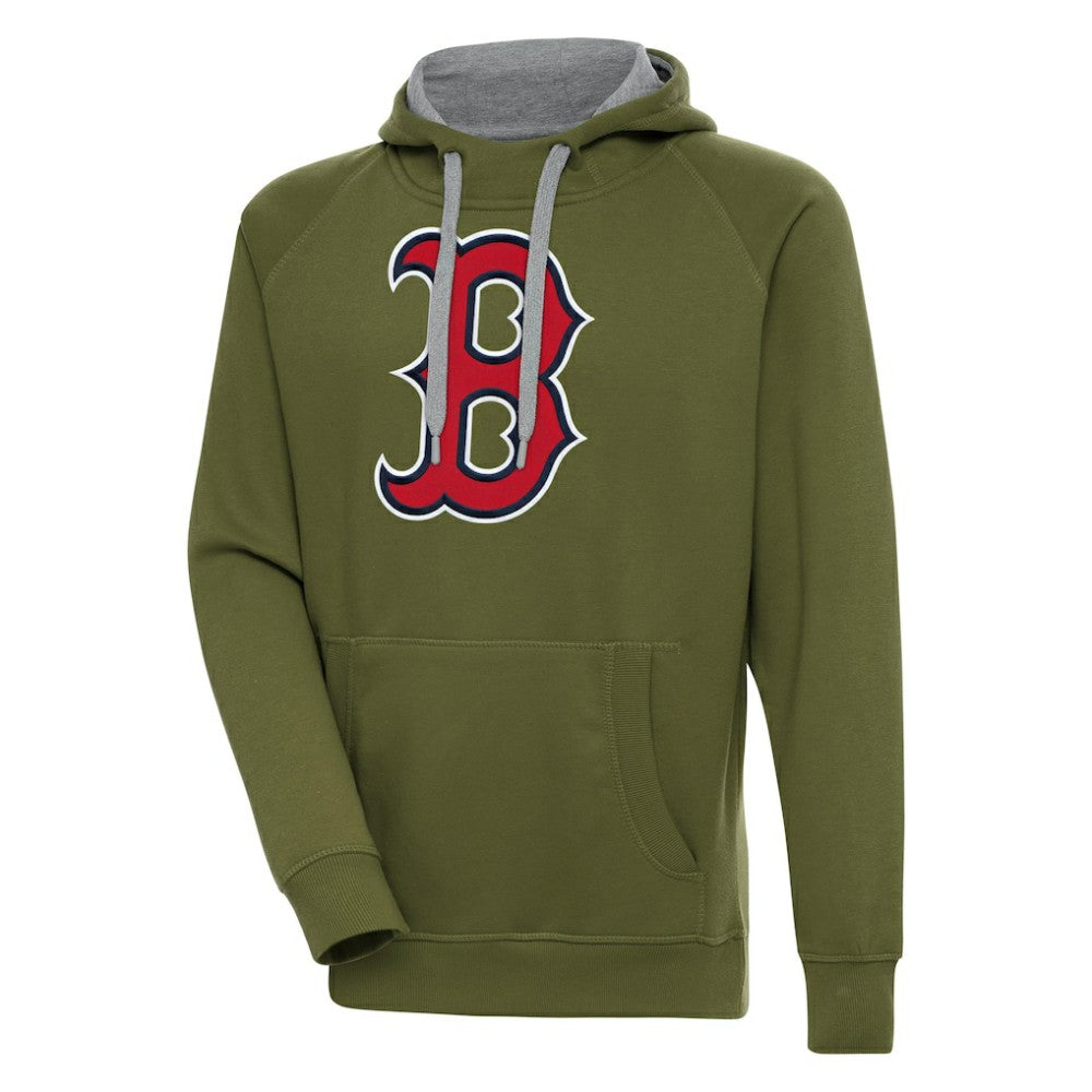 Boston Red Sox Antigua Victory Pullover Hoodie - MLB Hoodies
