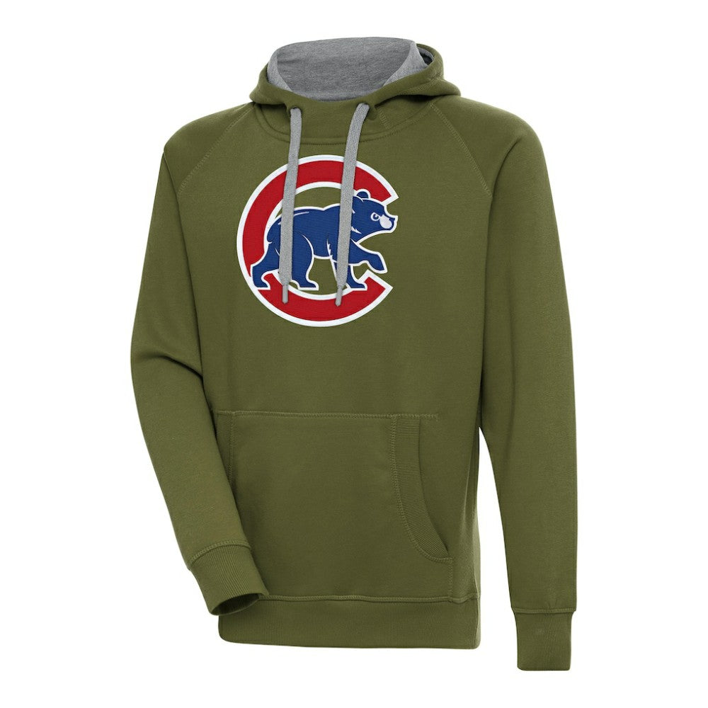 Chicago Cubs Antigua Victory Pullover Hoodie - MLB Hoodies