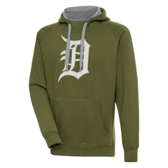 Detroit Tigers Antigua Victory Pullover Hoodie - MLB Hoodies