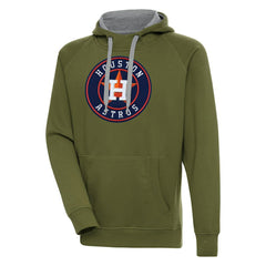 Houston Astros Antigua Victory Pullover Hoodie - MLB Hoodies
