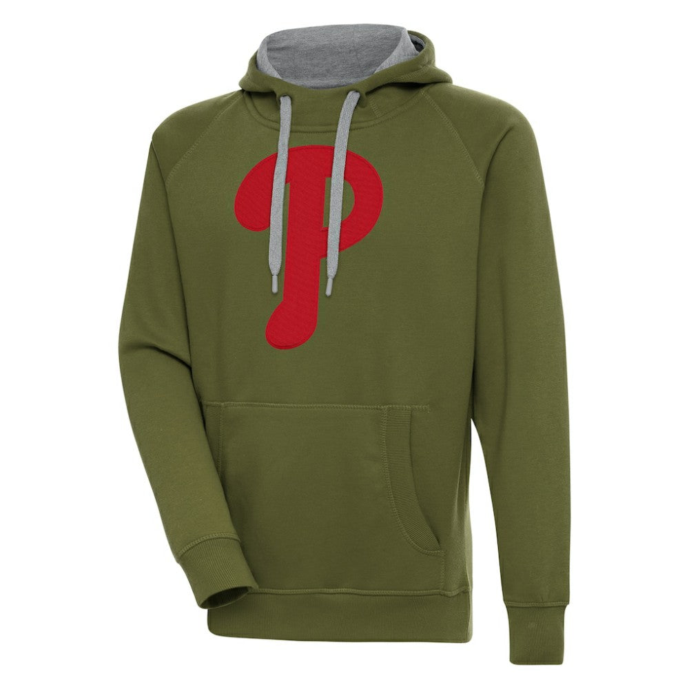 Philadelphia Phillies Antigua Victory Pullover Hoodie - MLB Hoodies