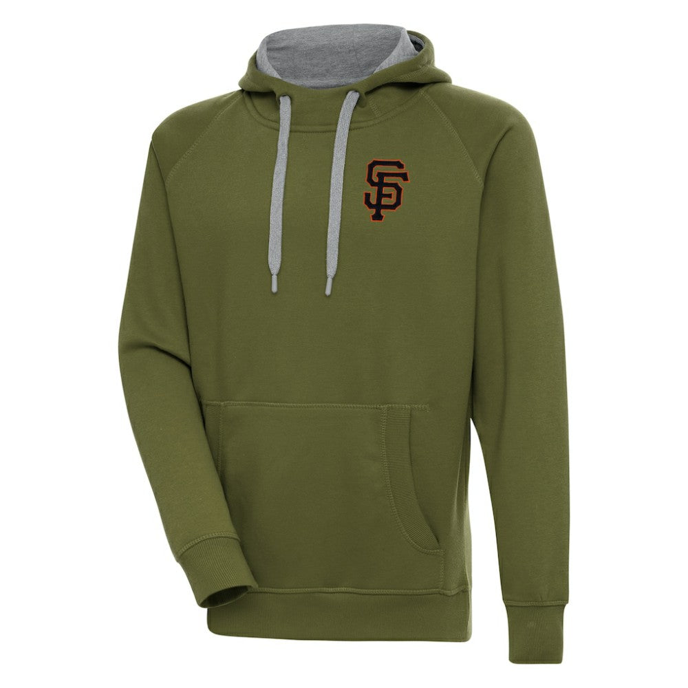 San Francisco Giants Antigua Victory Pullover Hoodie - MLB Hoodies