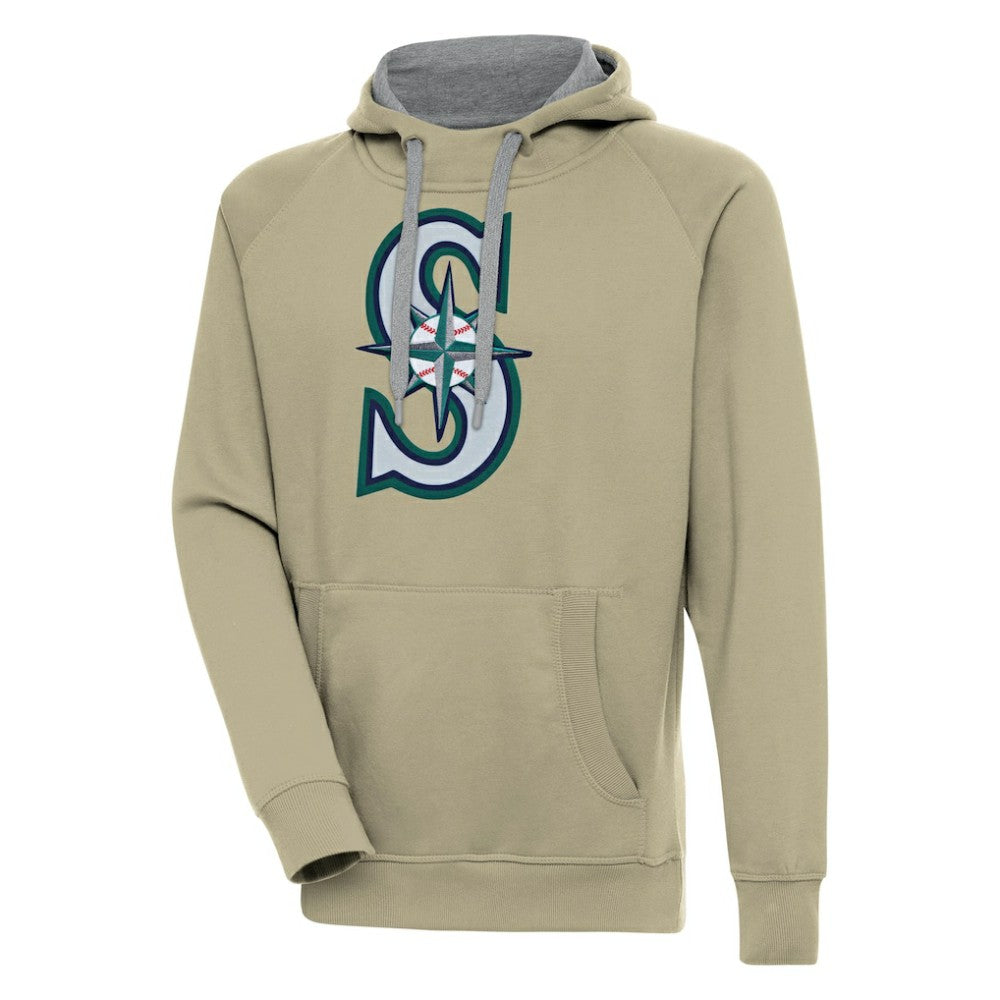Seattle Mariners Antigua Victory Pullover Hoodie - MLB Hoodies