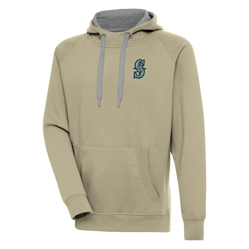Seattle Mariners Antigua Victory Pullover Hoodie - MLB Hoodies