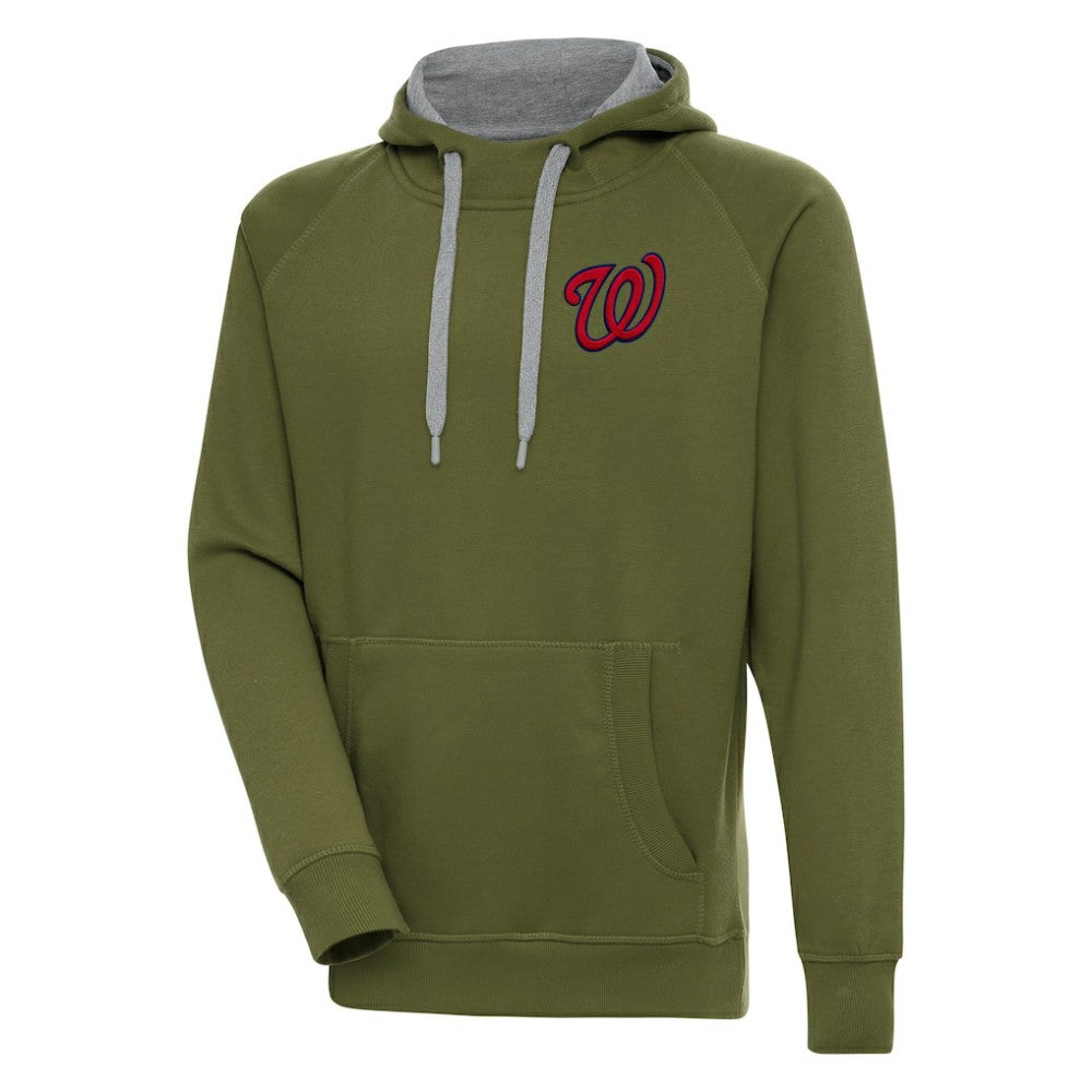 Washington Nationals Antigua Victory Pullover Hoodie - MLB Hoodies