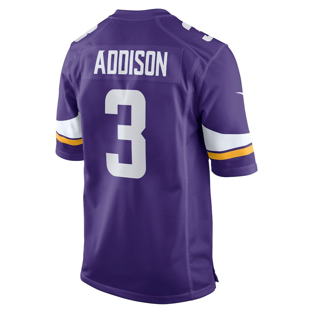 Minnesota Vikings Jordan Addison  Game Jersey | NFL Online