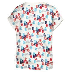St. Louis Cardinals Lusso Women's Madge Dolman Tri-Blend T-Shirt - MLB T-shirts