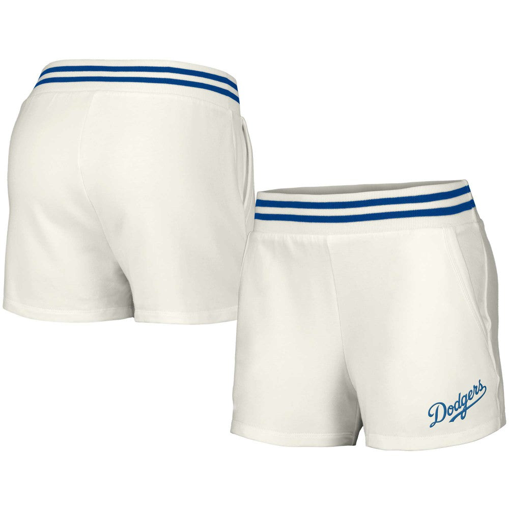 Los Angeles Dodgers Lusso Women's Maeg Tri-Blend Pocket Shorts - MLB Shorts