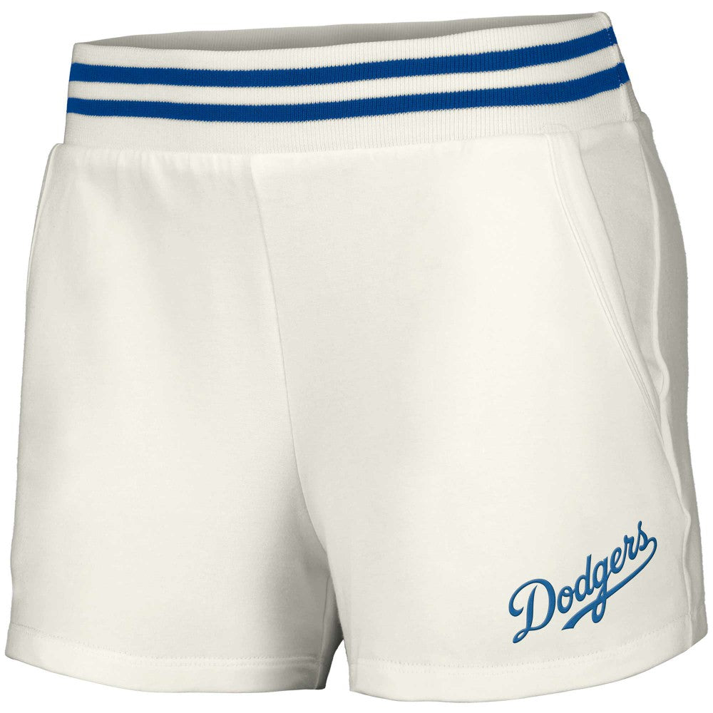 Los Angeles Dodgers Lusso Women's Maeg Tri-Blend Pocket Shorts - MLB Shorts