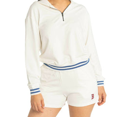 Boston Red Sox Lusso Women's Maeg Tri-Blend Pocket Shorts - MLB Shorts