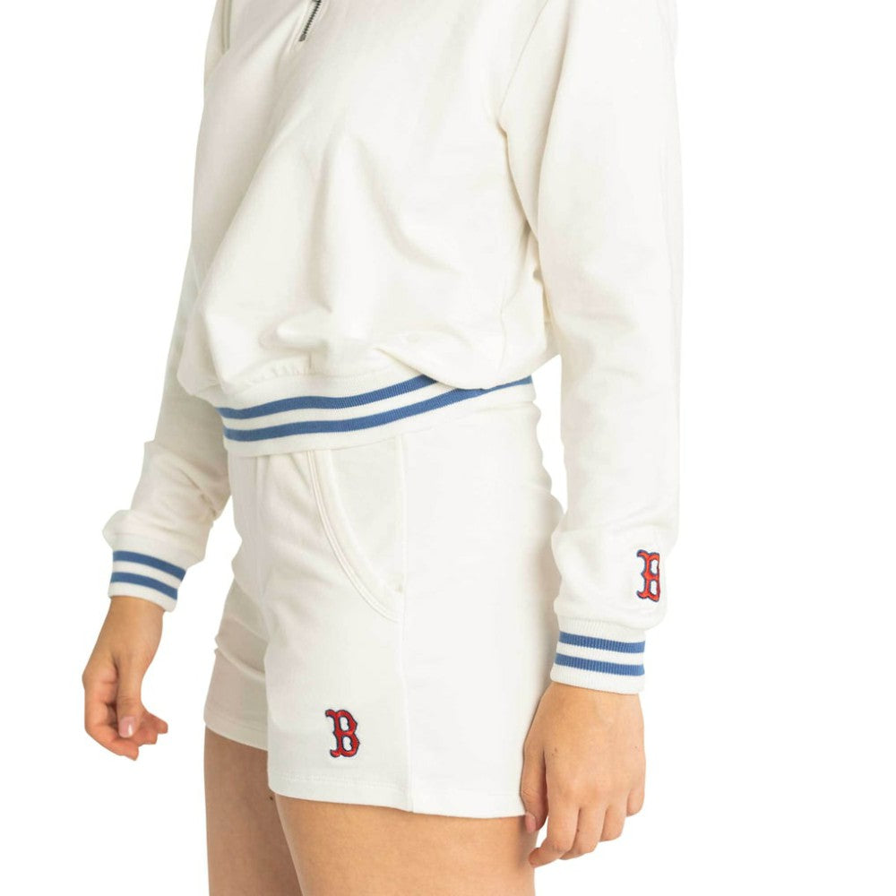 Boston Red Sox Lusso Women's Maeg Tri-Blend Pocket Shorts - MLB Shorts