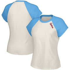 St. Louis Cardinals Lusso Women's Nikki Raglan T-Shirt - MLB T-shirts