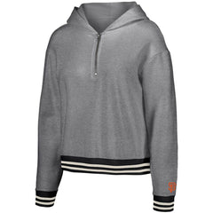 San Francisco Giants Lusso Women's Magnolia Tri-Blend Quarter-Zip Hoodie - MLB Hoodies