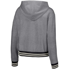 San Francisco Giants Lusso Women's Magnolia Tri-Blend Quarter-Zip Hoodie - MLB Hoodies