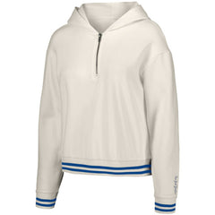 New York Yankees Lusso Women's Magnolia Tri-Blend Quarter-Zip Hoodie - MLB Hoodies