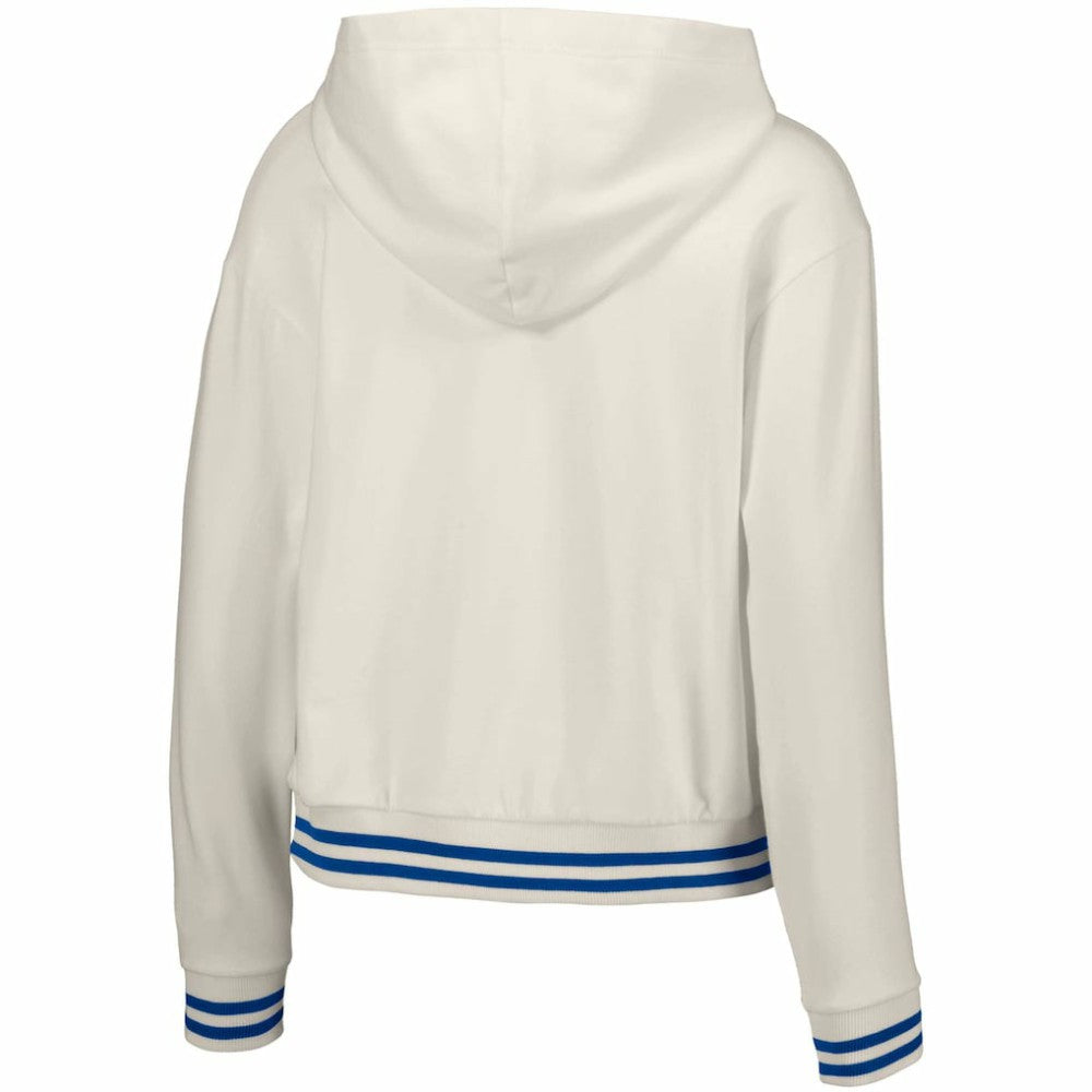 Boston Red Sox Lusso Women's Magnolia Tri-Blend Quarter-Zip Hoodie - MLB Hoodies