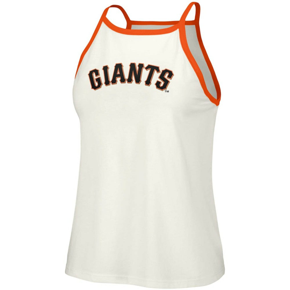 San Francisco Giants Lusso Women's Nadine Halter Tank Top - MLB Tanks