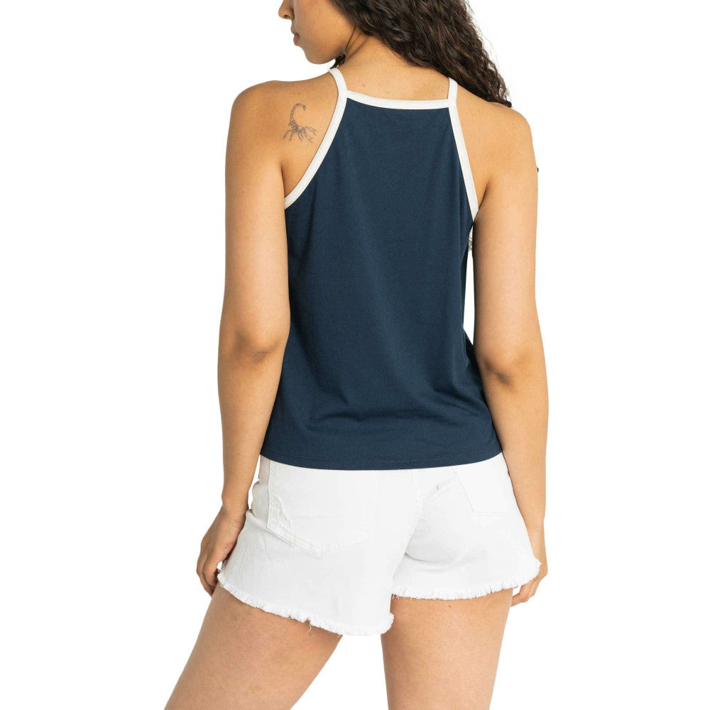 Houston Astros Lusso Women's Nadine Halter Tank Top - MLB Tanks