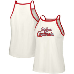 St. Louis Cardinals Lusso Women's Nadine Halter Tank Top - MLB Tanks
