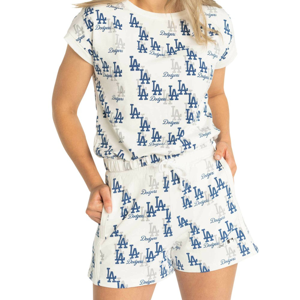 Los Angeles Dodgers Lusso Women's Marge Shorts - MLB Shorts