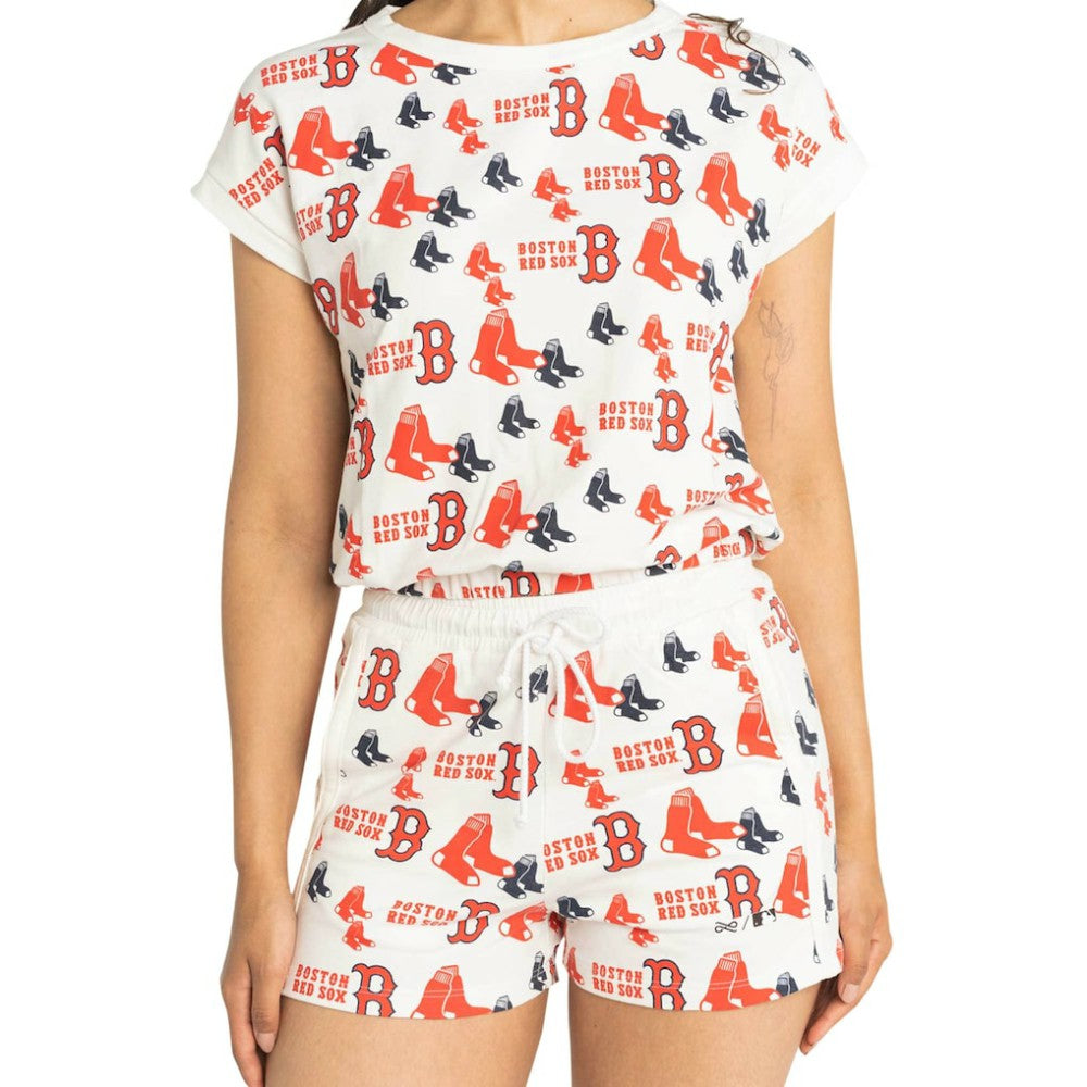 Boston Red Sox Lusso Women's Marge Shorts - MLB Shorts