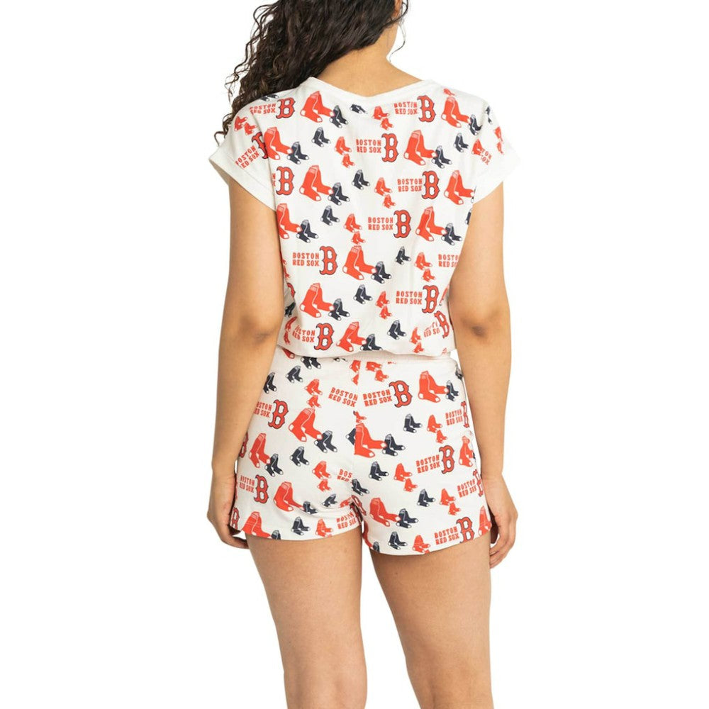 Boston Red Sox Lusso Women's Marge Shorts - MLB Shorts